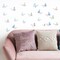 72 Pieces 3D Butterfly Wall Decor, 3 Styles 3 Sizes, Removable Metallic Wall Sticker Room Mural Decals for Kids Bedroom Nursery Classroom Party Decoration Wedding Decor DIY Gift (Laser)